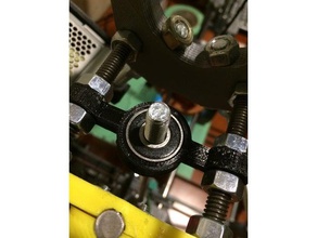 z upper drive screw support 608 bearing 3d printer parts carrior anti-wobble ecksbot mgfa prusa 3d print model - Mito3D