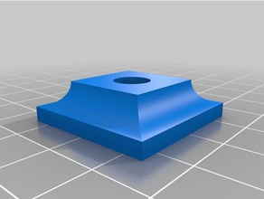 il mio personalizzato atomizzatore stand - 1 foro organizzazione su misura 3d print model - Mito3D