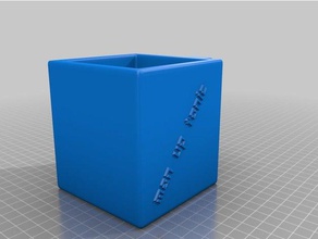man-up-tonic-Becher Haushalt cups 3d print model - Mito3D