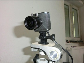 elp webcam case tripod mount camera housing usb 3d print model - Mito3D