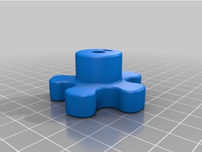nema 23 knob tools 3d print model - Mito3D