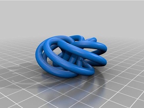 toro 1 5 9 6 15 20 arte da matemática torus knot 3d print model - Mito3D
