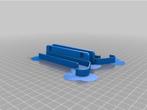 battery holder-aa organization customized 3d print model - Mito3D
