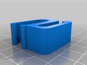 customized cable holder 2 organization 3d print model - Mito3D