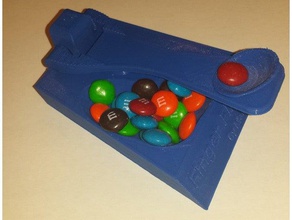 finger flipper - desk toy toys & games candy launcher makermatic 3d print model - Mito3D