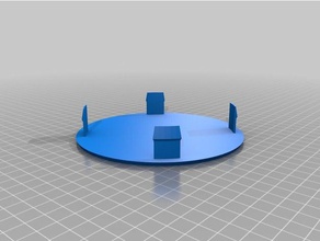 meine angepasste blind hole cover plate Haushalt kundengebundene 3d print model - Mito3D