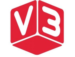 vecteur v3 eaglemoss logo pièces et badges 3d print model - Mito3D