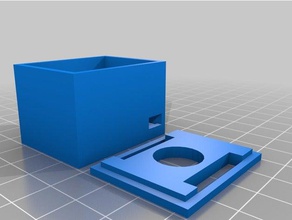 mi personalizados wemos d1 mini pila de gabinete la electrónica personalizado 3d print model - Mito3D