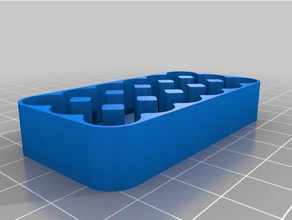 18x aaa containers customized 3d print model - Mito3D