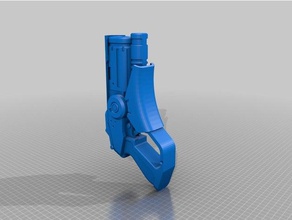 la miséricorde pistolet overwatch v2 solide L'impression 3d fusion 360 3d print model - Mito3D