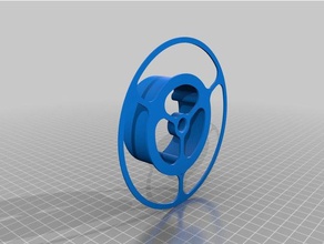 proto-pasta 5-filament-Ersatz spool-8mm-9mm Schaft 3d Drucker Zubehör autocad fusion360 autodesk fusion 360 filament-Spule fünf-dollar-filament protopasta spool 3d print model - Mito3D