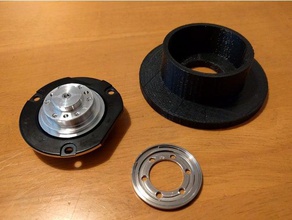 filamento de spool hdd adaptador rolamento Impressora 3d acessórios titular disco rígido 3d print model - Mito3D