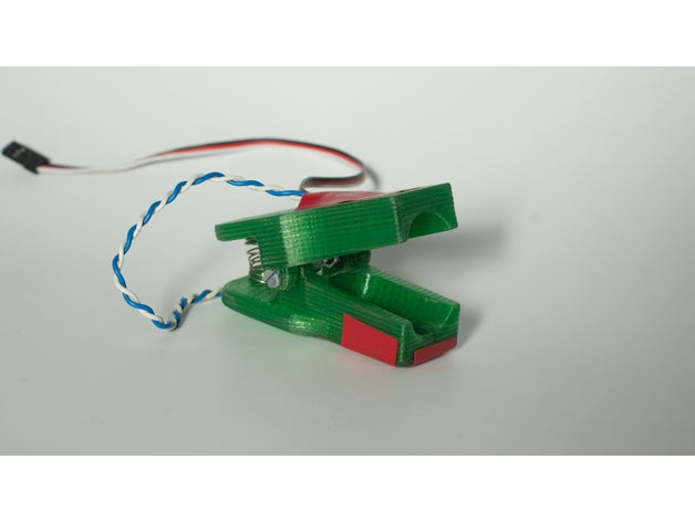 ir monitor della frequenza cardiaca morsetto biologia ossimetro 3D print model - Mito3D