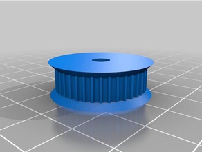 gt2 40 tooth pulley 5mm shaft 3d printer parts customized 3d print model - Mito3D