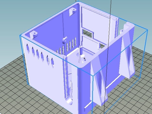 ramps 14 rumba enclosures v-slot 3d printer parts core xy d-box electronics box enclosure vslot 3D print model - Mito3D