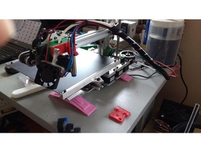 llegar 3d pie de 20mm extrusión Impresora las piezas a 3d print model - Mito3D