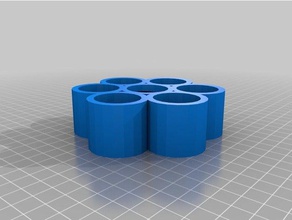 seven radish pot one day 3d printing 3d print model - Mito3D