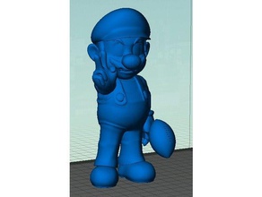 mario w trofeo lombardi criaturas 3d print model - Mito3D