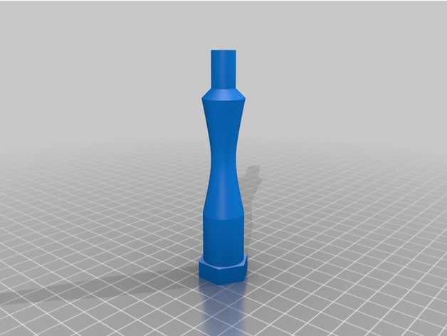 4 mm vida bit işlemek el aletleri tornavida 3D print model - Mito3D