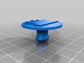 crown ring-Stempel 3d-drucken 3d print model - Mito3D