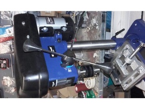 drill press handle tools 3d print model - Mito3D
