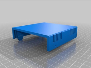 100x100x50 arduino haut de la boîte l'électronique personnalisé 3d print model - Mito3D