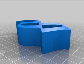 letter s customized 3d print model - Mito3D