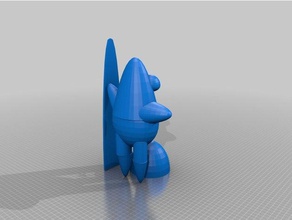 patrick a los animales 3d print model - Mito3D