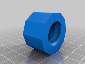 tuerca de perno matemáticas art 3d print model - Mito3D