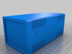 el interruptor de la caja electrónica personalizado 3d print model - Mito3D