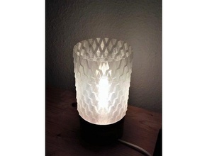 cell lampshade customizable decor 3d print model - Mito3D