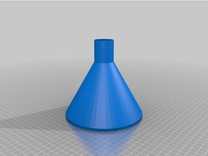 meu personalizados pescoço longo do funil paramétrico ferramentas de arte personalizado 3d print model - Mito3D