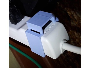 powerstrip rocker switch protector office 3d print model - Mito3D