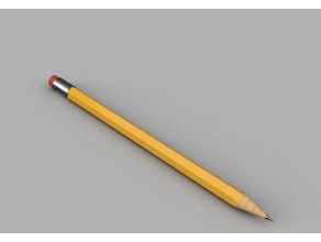 lápis office 3d print model - Mito3D