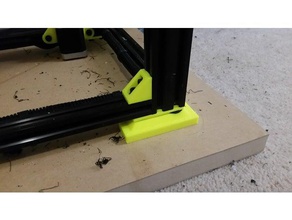 c d-bot frame base feet extensions 3d printer parts c-bot d-bot