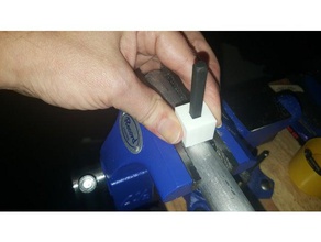 perfurador da letra do gabarito porta-ferramentas & caixas 3d print model - Mito3D