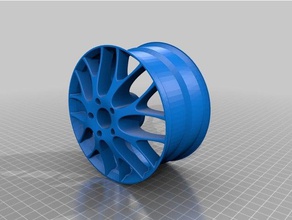 rim bmw vehicle vehicles cars car parts luxury sports toys wheel wheeled 3d print model - Mito3D