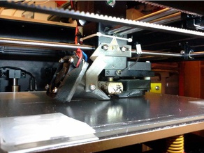 d6 lhs ángulo del ventilador de refrigeración Impresora 3d las piezas 40mm conducto montaje el wanhao partes 3d print model - Mito3D