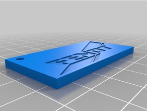 fendt llavero llaveros 3d print model - Mito3D