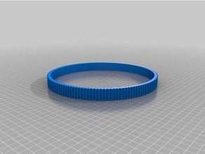 135t htd pulley thin ring 19mm 3d printer parts customized 3d print model - Mito3D