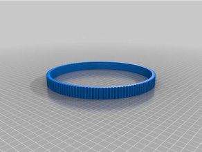 135t puleggia htd sottile anello di 19mm Stampante 3d parti su misura 3d print model - Mito3D