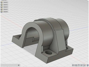 geeetech g2s lm10uu holder 3d printer parts bearing linear 3d print model - Mito3D
