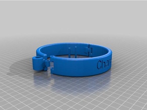 chanel customized collar bracelets 3d print model - Mito3D