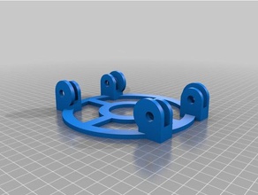 mi personalizados rodillo de anillo paramétrico filamentos soporte bobina Impresora 3d accesorios personalizado 3d print model - Mito3D