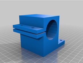 z-axis mount 37d dc motor rotary encoder 3d printer parts servo 3d print model - Mito3D
