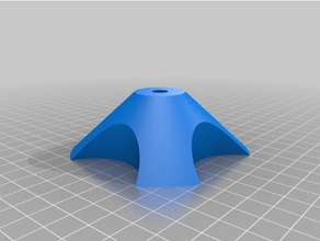 meine angepasste parametrische universal spool-Halter 2 3d Drucker Zubehör kundengebundene 3d print model - Mito3D