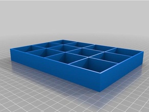dee scatola della pillola i contenitori su misura 3d print model - Mito3D