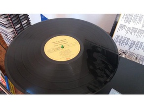 record depot - schallplattenablage music ablage schallplatte vinyl 3d print model - Mito3D