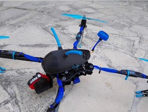 x666 quadcopter canopy r c Fahrzeuge 3d print model - Mito3D