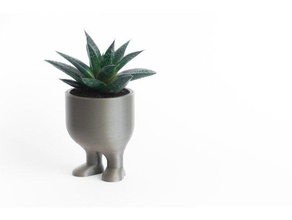space explorer reworked planter outdoor & garden cute funny person plant 3d print model - Mito3D
